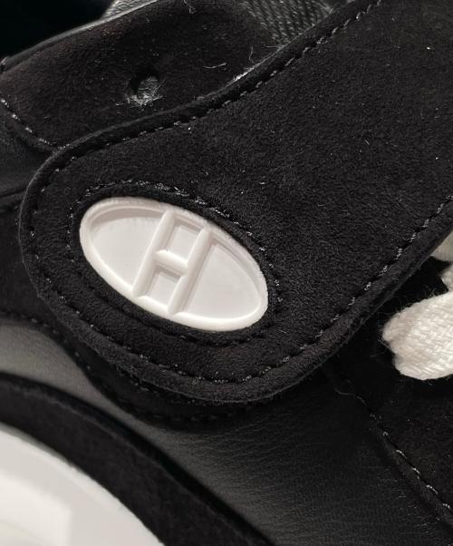 HERMES（エルメス）HERMES (エルメス) ループローカットスニーカー ブラック サイズ:SIZE37の古着・服飾アイテム