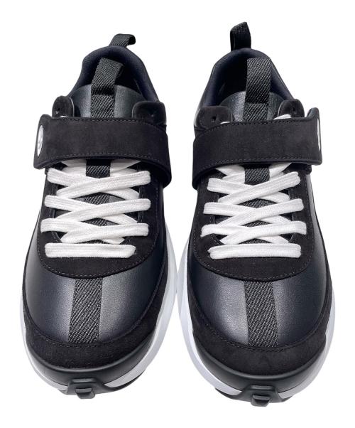 HERMES（エルメス）HERMES (エルメス) ループローカットスニーカー ブラック サイズ:SIZE37の古着・服飾アイテム