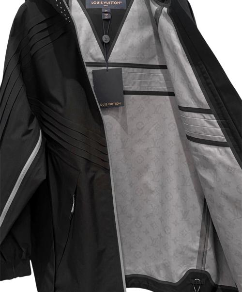 LOUIS VUITTON（ルイ ヴィトン）LOUIS VUITTON (ルイ ヴィトン) テクニカルリップストップパーカ ブラック サイズ:34 未使用品の古着・服飾アイテム