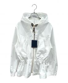 LOUIS VUITTON（ルイ ヴィトン）の古着「フーデッドモノグラムパーカ」｜ホワイト