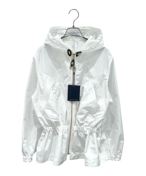 LOUIS VUITTON（ルイ ヴィトン）LOUIS VUITTON (ルイ ヴィトン) フーデッドモノグラムパーカ ホワイト サイズ:34 未使用品の古着・服飾アイテム