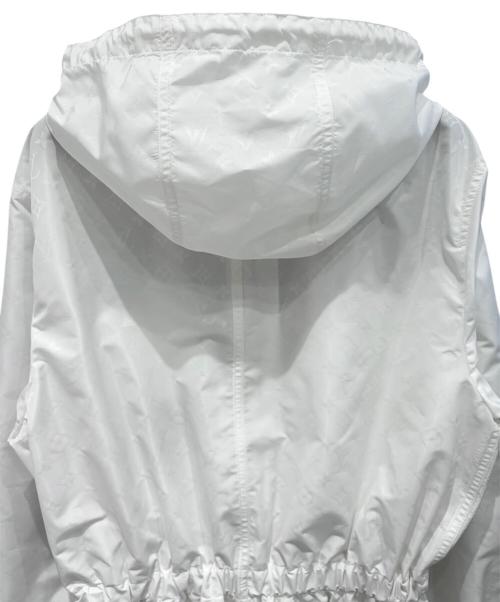 LOUIS VUITTON（ルイ ヴィトン）LOUIS VUITTON (ルイ ヴィトン) フーデッドモノグラムパーカ ホワイト サイズ:34 未使用品の古着・服飾アイテム