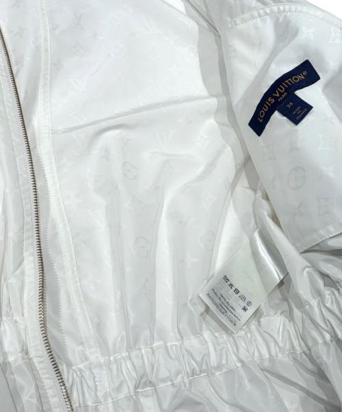 LOUIS VUITTON（ルイ ヴィトン）LOUIS VUITTON (ルイ ヴィトン) フーデッドモノグラムパーカ ホワイト サイズ:34 未使用品の古着・服飾アイテム