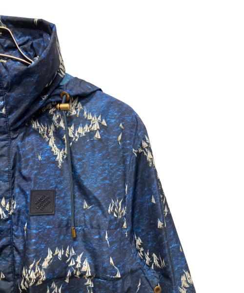 LOUIS VUITTON（ルイ ヴィトン）LOUIS VUITTON (ルイ ヴィトン) 25AW プリントモノグラム ウインドブレーカー ブルー サイズ:50の古着・服飾アイテム
