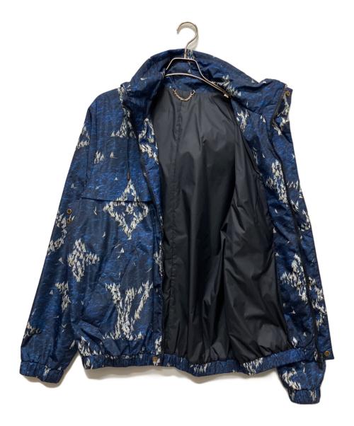 LOUIS VUITTON（ルイ ヴィトン）LOUIS VUITTON (ルイ ヴィトン) 25AW プリントモノグラム ウインドブレーカー ブルー サイズ:50の古着・服飾アイテム