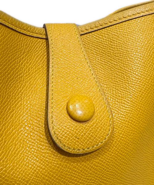 HERMES（エルメス）HERMES (エルメス) エブリン GM イエロー系×ゴールド金具 サイズ:GMの古着・服飾アイテム