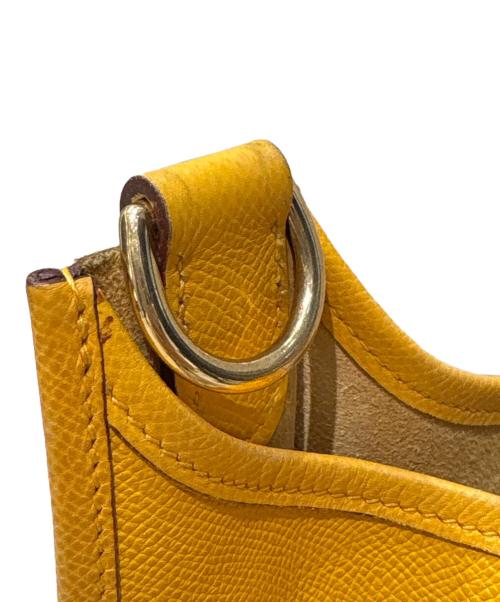 HERMES（エルメス）HERMES (エルメス) エブリン GM イエロー系×ゴールド金具 サイズ:GMの古着・服飾アイテム