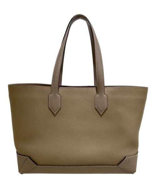 HERMES（エルメス）HERMES (エルメス) マキシボックスカバス35/トートバッグ/ヴォーエプソン/A刻印 グレー系 サイズ:35の古着・服飾アイテム