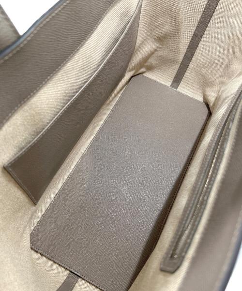 HERMES（エルメス）HERMES (エルメス) マキシボックスカバス35/トートバッグ/ヴォーエプソン/A刻印 グレー系 サイズ:35の古着・服飾アイテム