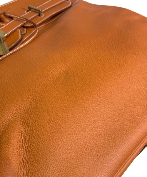 HERMES（エルメス）HERMES (エルメス) オータクロア50 ゴールド×ゴールド金具 サイズ:50の古着・服飾アイテム