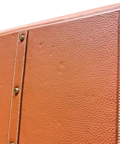 HERMES（エルメス）HERMES (エルメス) オータクロア50 ゴールド×ゴールド金具 サイズ:50の古着・服飾アイテム