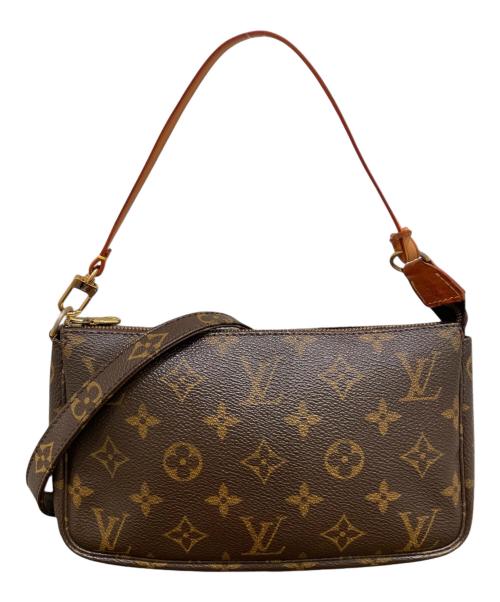 LOUIS VUITTON（ルイ ヴィトン）LOUIS VUITTON (ルイ ヴィトン) ポシェット・アクセソワール ブラウンの古着・服飾アイテム