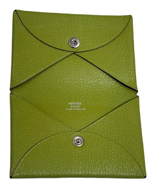 HERMES（エルメス）HERMES (エルメス) カルヴィ グリーン系の古着・服飾アイテム
