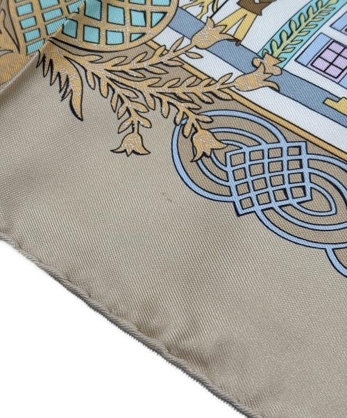 HERMES（エルメス）HERMES (エルメス) カレ90 ベージュ サイズ:90の古着・服飾アイテム