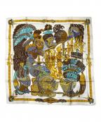 HERMESエルメス）の古着「カレ90」｜イエロー