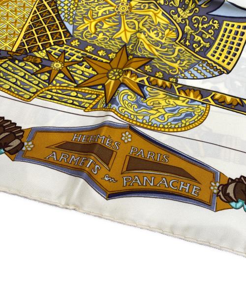 HERMES（エルメス）HERMES (エルメス) カレ90 イエロー サイズ:90の古着・服飾アイテム