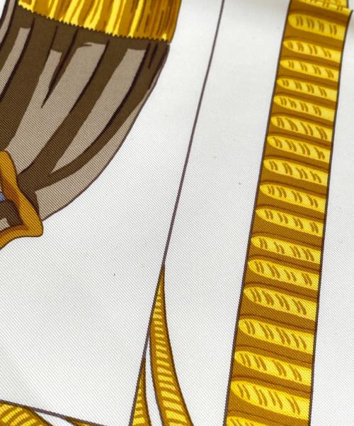 HERMES（エルメス）HERMES (エルメス) カレ90 イエロー サイズ:90の古着・服飾アイテム