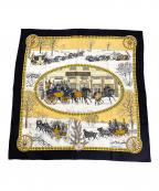 HERMESエルメス）の古着「カレ90」｜ブラック