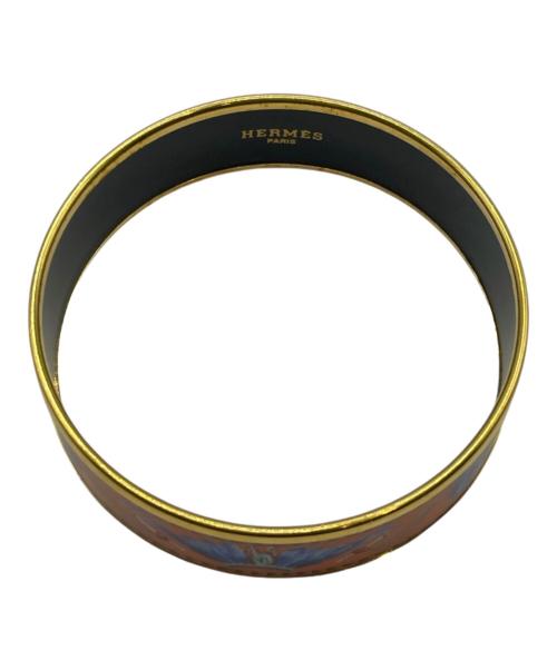 HERMES（エルメス）HERMES (エルメス) エマイユGM/バングル オレンジ サイズ:GMの古着・服飾アイテム