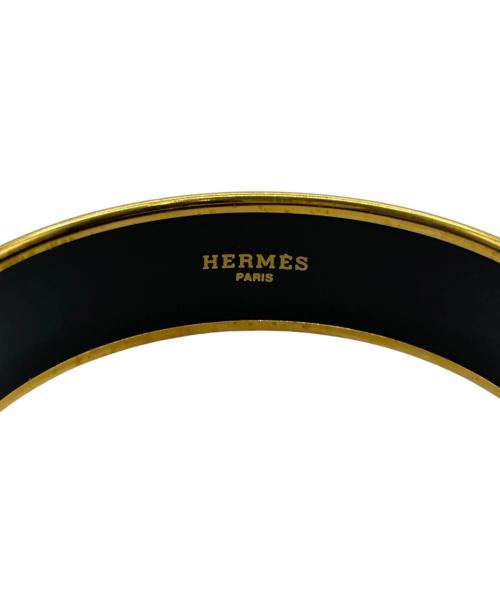 HERMES（エルメス）HERMES (エルメス) エマイユGM/バングル オレンジ サイズ:GMの古着・服飾アイテム