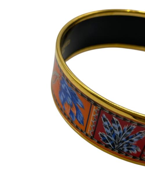 HERMES（エルメス）HERMES (エルメス) エマイユGM/バングル オレンジ サイズ:GMの古着・服飾アイテム