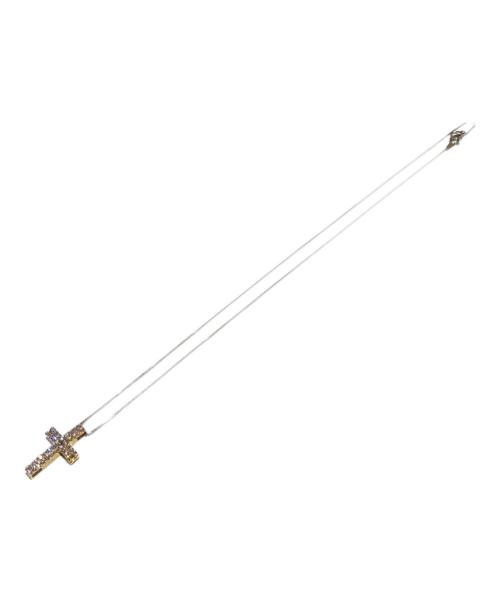 TASAKI（タサキ）TASAKI (タサキ) 可変式ダイヤモンドクロスネックレスの古着・服飾アイテム