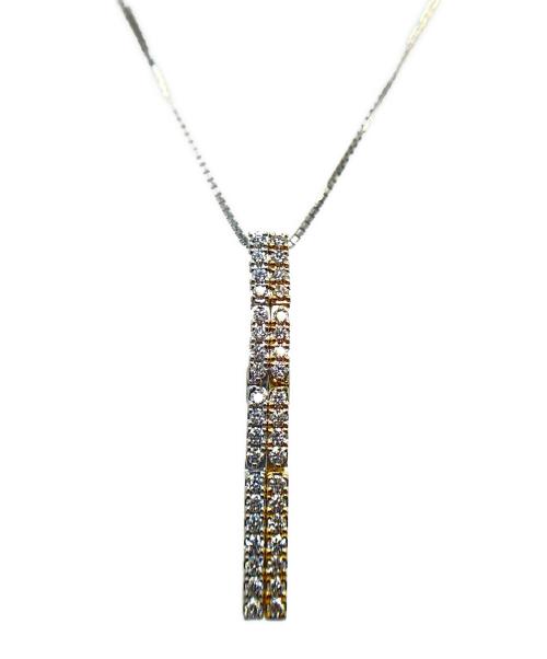 TASAKI（タサキ）TASAKI (タサキ) 可変式ダイヤモンドクロスネックレスの古着・服飾アイテム