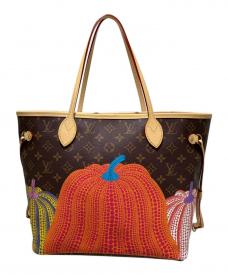 LOUIS VUITTON×草間彌生ルイ ヴィトン×クサマヤヨイ）の古着「LV×YK モノグラム パンプキン ネヴァーフルMM M46468」｜ブラウン
