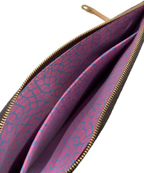 LOUIS VUITTON（ルイ ヴィトン）LOUIS VUITTON (ルイ ヴィトン) 草間彌生 (クサマヤヨイ) LV×YK モノグラム パンプキン ネヴァーフルMM M46468 ブラウン サイズ:MMの古着・服飾アイテム