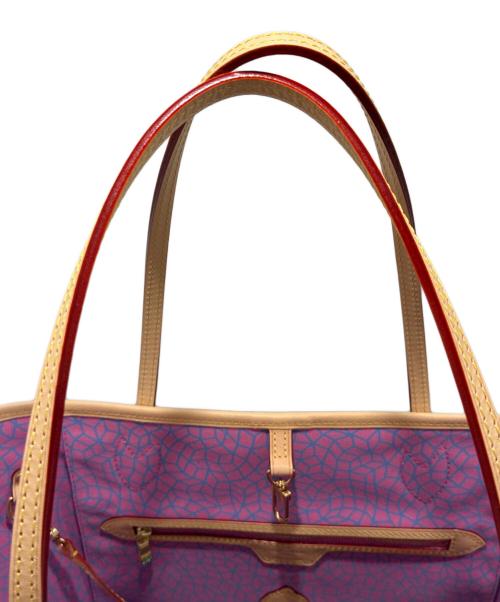 LOUIS VUITTON（ルイ ヴィトン）LOUIS VUITTON (ルイ ヴィトン) 草間彌生 (クサマヤヨイ) LV×YK モノグラム パンプキン ネヴァーフルMM M46468 ブラウン サイズ:MMの古着・服飾アイテム