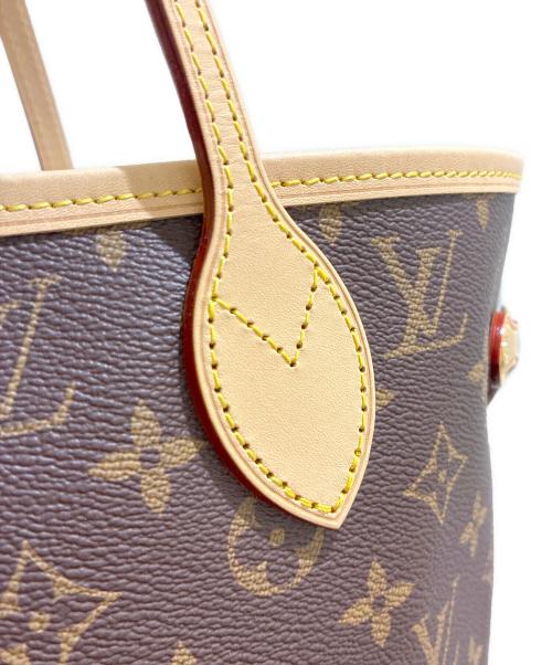 LOUIS VUITTON（ルイ ヴィトン）LOUIS VUITTON (ルイ ヴィトン) 草間彌生 (クサマヤヨイ) LV×YK モノグラム パンプキン ネヴァーフルMM M46468 ブラウン サイズ:MMの古着・服飾アイテム