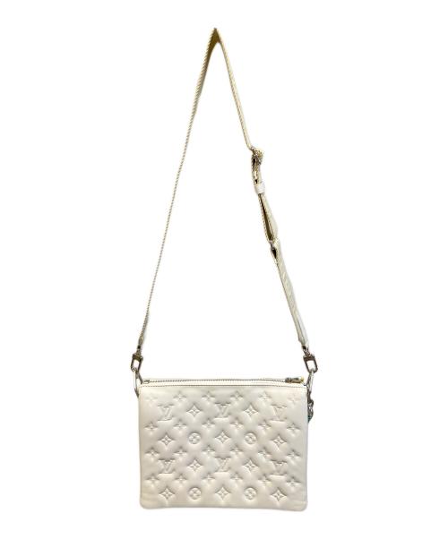 LOUIS VUITTON（ルイ ヴィトン）LOUIS VUITTON (ルイ ヴィトン) 草間彌生 (クサマヤヨイ) クッサンPM/コラボ2WAYバッグ ホワイト サイズ:PMの古着・服飾アイテム