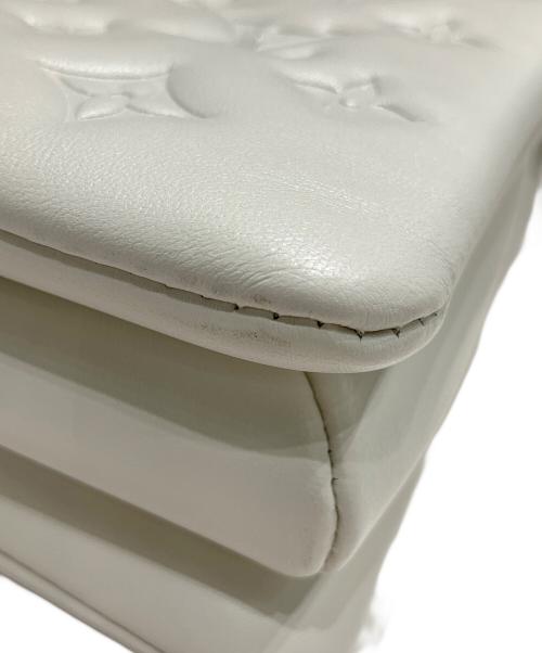 LOUIS VUITTON（ルイ ヴィトン）LOUIS VUITTON (ルイ ヴィトン) 草間彌生 (クサマヤヨイ) クッサンPM/コラボ2WAYバッグ ホワイト サイズ:PMの古着・服飾アイテム