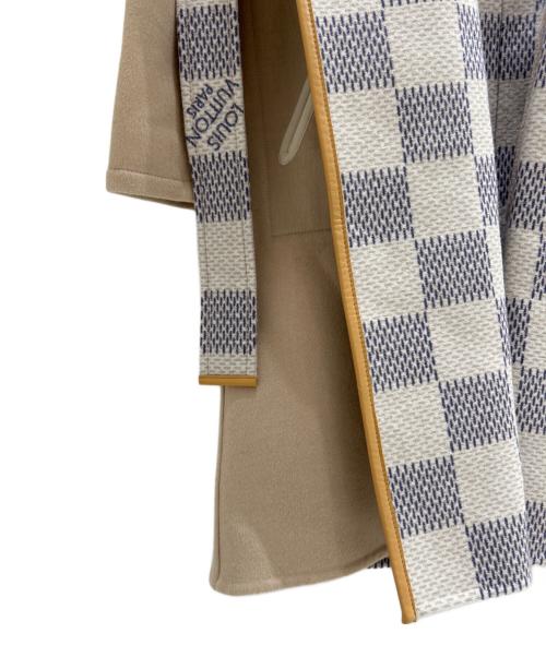 LOUIS VUITTON（ルイ ヴィトン）LOUIS VUITTON (ルイ ヴィトン) リバーシブルフーデッドラップコート ベージュ サイズ:34 未使用品の古着・服飾アイテム