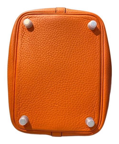 HERMES（エルメス）HERMES (エルメス) ピコタンロックPM ハンドバッグ オレンジ系 サイズ:PMの古着・服飾アイテム