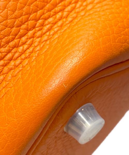 HERMES（エルメス）HERMES (エルメス) ピコタンロックPM ハンドバッグ オレンジ系 サイズ:PMの古着・服飾アイテム