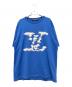 LOUIS VUITTON（ルイ ヴィトン）の古着「クラウドジャガードニットTシャツ」｜ブルー