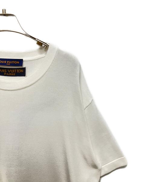 LOUIS VUITTON（ルイ ヴィトン）LOUIS VUITTON (ルイ ヴィトン) End Goal Knit Tee ホワイト サイズ:Lの古着・服飾アイテム