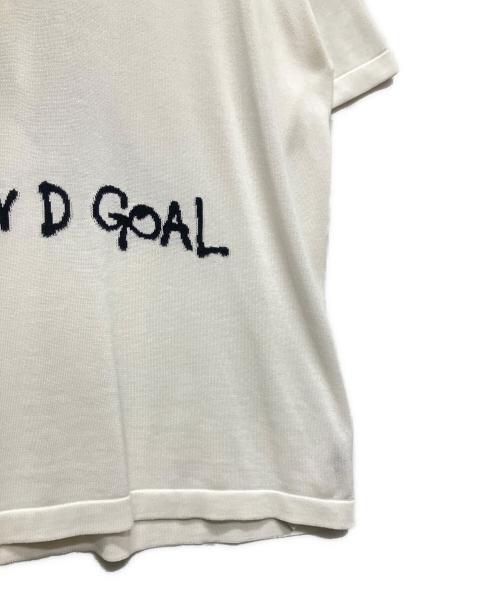 LOUIS VUITTON（ルイ ヴィトン）LOUIS VUITTON (ルイ ヴィトン) End Goal Knit Tee ホワイト サイズ:Lの古着・服飾アイテム