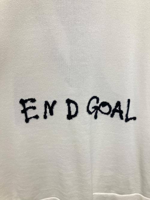 LOUIS VUITTON（ルイ ヴィトン）LOUIS VUITTON (ルイ ヴィトン) End Goal Knit Tee ホワイト サイズ:Lの古着・服飾アイテム