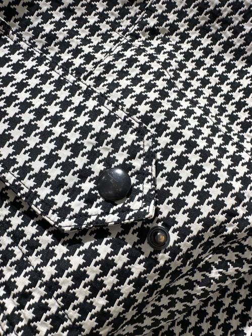 Christian Dior（クリスチャン ディオール）Christian Dior (クリスチャン ディオール) BEE刺繍アノラックパーカー ブラック×ホワイト サイズ:Sの古着・服飾アイテム