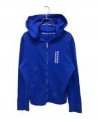 CHROME HEARTSクロムハーツ）の古着「ジップパーカー」｜ブルー