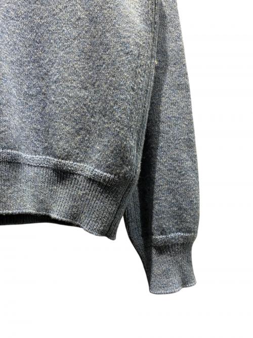 DIOR HOMME（ディオール オム）Dior Homme (ディオール オム) フロントロゴニット　21AW　143M657AT296 スカイブルー サイズ:XLの古着・服飾アイテム