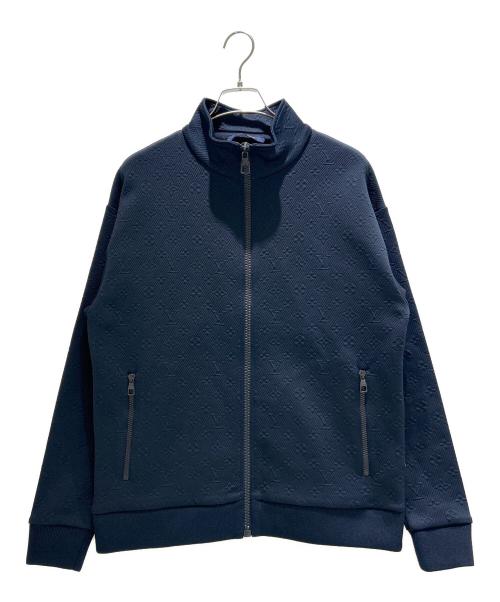 LOUIS VUITTON（ルイ ヴィトン）LOUIS VUITTON (ルイ ヴィトン) モノグラム ジップアップジャケット ネイビー サイズ:Mの古着・服飾アイテム