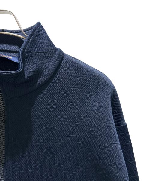 LOUIS VUITTON（ルイ ヴィトン）LOUIS VUITTON (ルイ ヴィトン) モノグラム ジップアップジャケット ネイビー サイズ:Mの古着・服飾アイテム