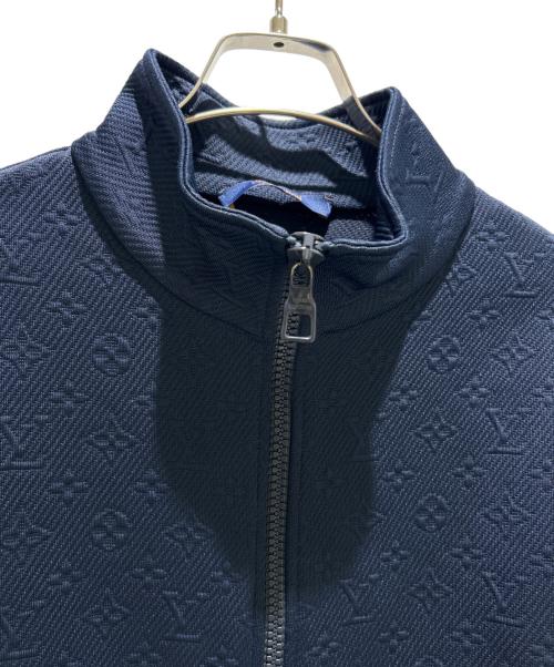 LOUIS VUITTON（ルイ ヴィトン）LOUIS VUITTON (ルイ ヴィトン) モノグラム ジップアップジャケット ネイビー サイズ:Mの古着・服飾アイテム