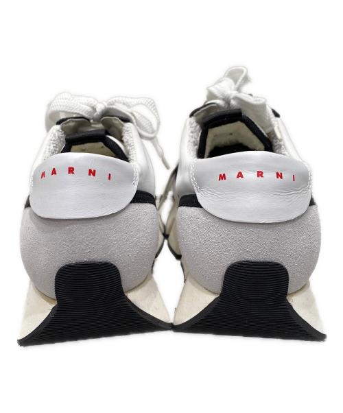 MARNI（マルニ）MARNI (マルニ) BIG FUT ビックフット 厚底 スニーカー ホワイト サイズ:38の古着・服飾アイテム