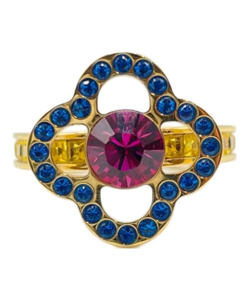 LOUIS VUITTON（ルイ ヴィトン）LOUIS VUITTON (ルイ ヴィトン) バーグ アイキャンディリング イエロー×ブルー×ピンク サイズ:SIZE Sの古着・服飾アイテム