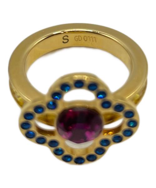 LOUIS VUITTON（ルイ ヴィトン）LOUIS VUITTON (ルイ ヴィトン) バーグ アイキャンディリング イエロー×ブルー×ピンク サイズ:SIZE Sの古着・服飾アイテム