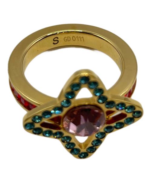 LOUIS VUITTON（ルイ ヴィトン）LOUIS VUITTON (ルイ ヴィトン) アイキャンディリング レッド×ブルー×ピンク サイズ:SIZE Sの古着・服飾アイテム